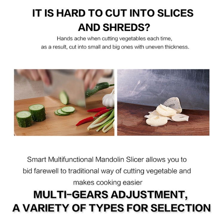 CZ-01 Multifunctional Household Stainless Steel Manual Vegetable Cutting Machine Carrot Potato Grater