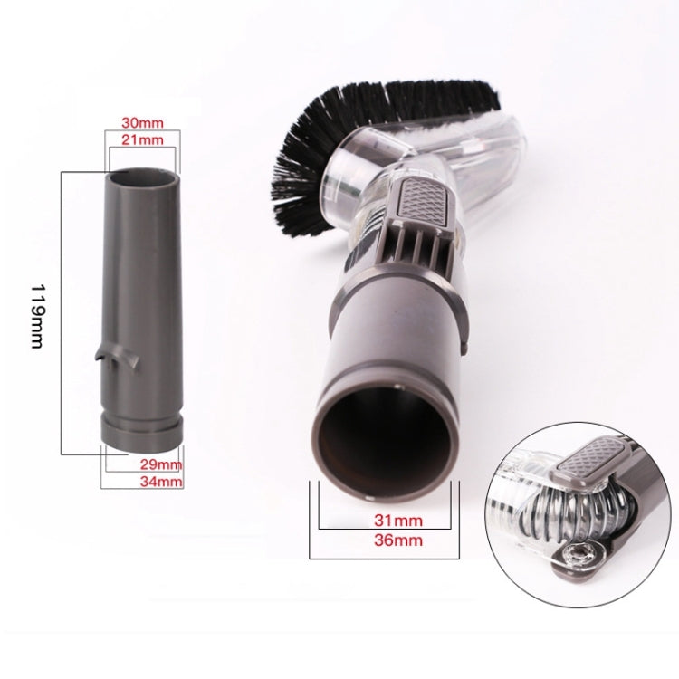 7pcs / Set Household Wireless Vacuum Cleaner Brush Head Parts Accessories for Dyson V6