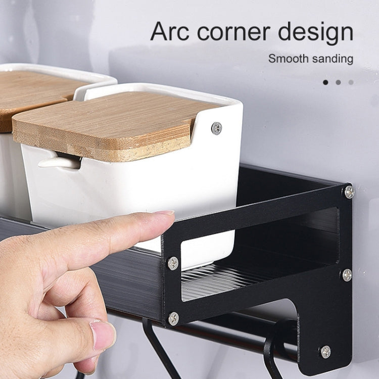 50cm Kitchen Multi-function Wall-mounted Seasoning Holder Storage Rack