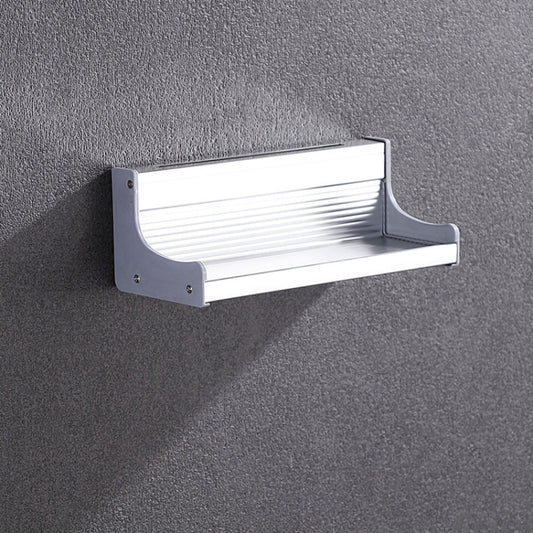 30cm Multi-function Kitchen Punching Wall-mounted Aluminum Condiment Storage Rack