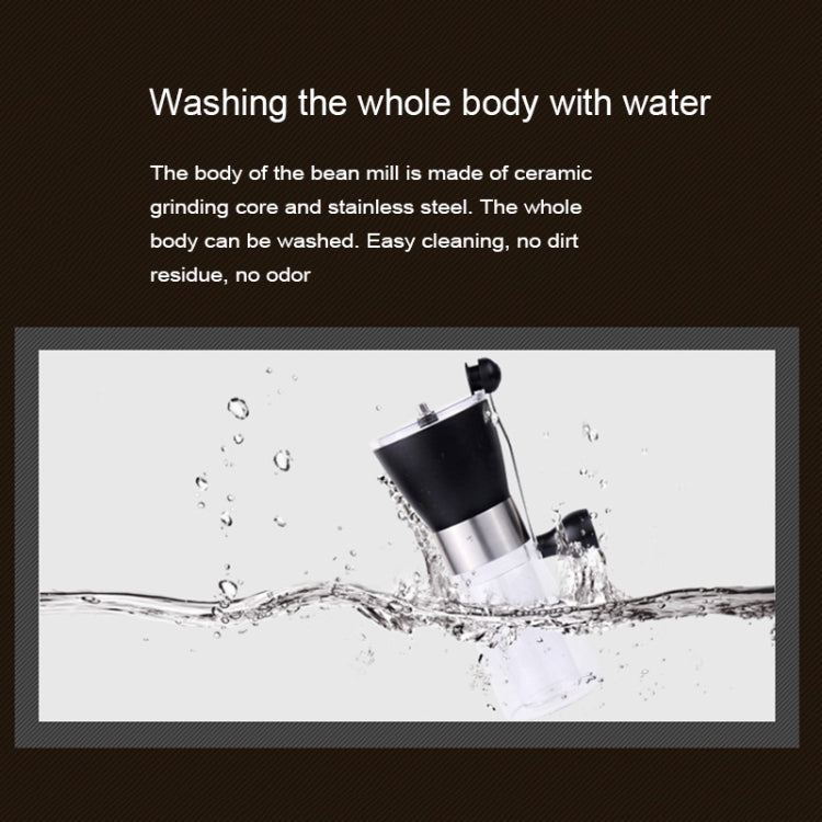 Portable Conical Burr Mill Manual Spice Herbs Hand Grinding Machine Coffee Grinder, Capacity: 20g