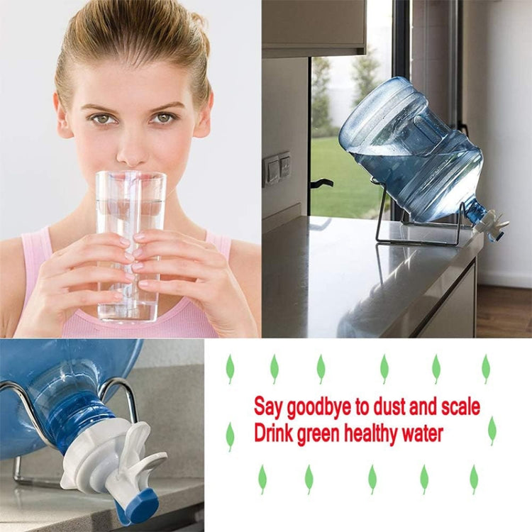 PP Water Bottle Faucet Dispenser Valve for 55mm Crown Top Bottle with Dustproof Cover