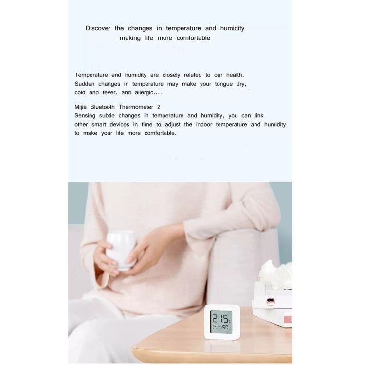 Original Xiaomi Mijia Bluetooth Temperature and Humidity Thermometer 2