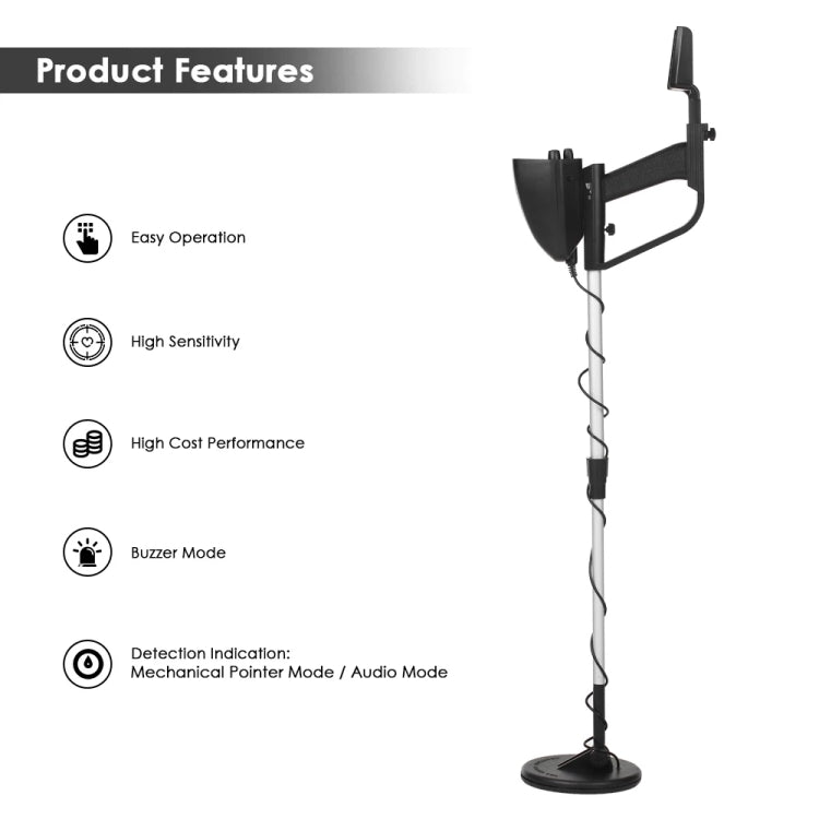 MD4030 Underground Metal Detector, Measuring Range: 1-30cm