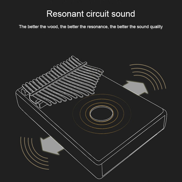 17-tone Kalimba Thumb Piano Kalimba Finger Piano Children DIY