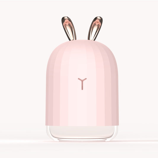 3life-318 2W Cute Rabbit USB Mini Humidifier Diffuser Aroma Mist Nebulizer with LED Night Light for Office, Home Bedroom, Capacity: 220ml, DC 5V