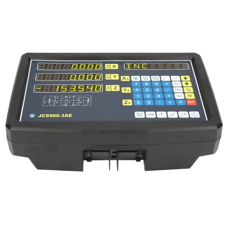 JCS900-3AE Three Axes Digital Readout Display Milling Lathe Machine, AU Plug