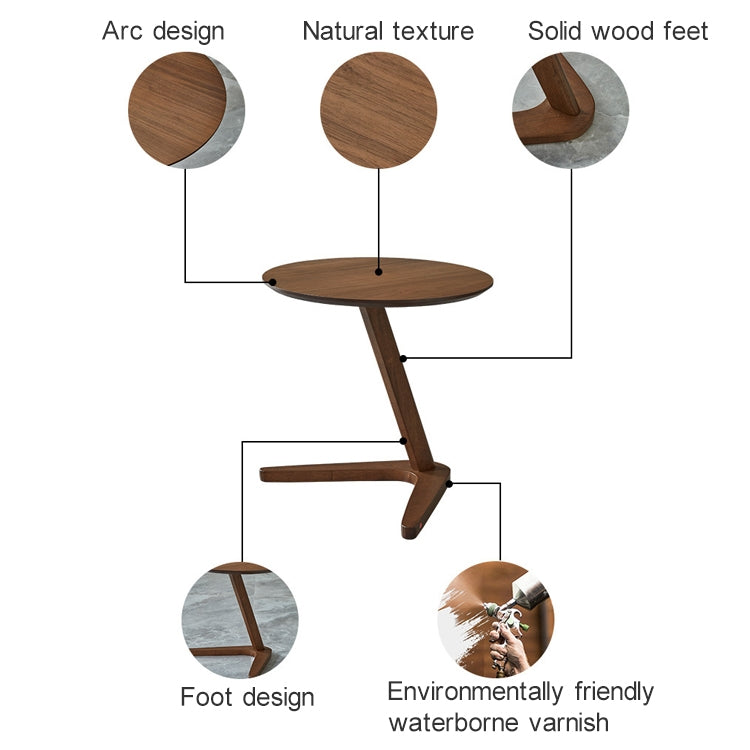 ZH63379 Nordic Wood Multi-functional Small Apartment Creative Round Side Table