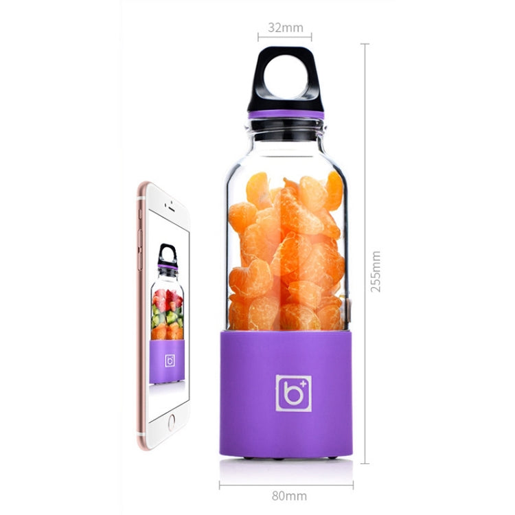 Bingo 500ml Mini Portable USB Rechargeable Electric Juicer Cup  Juicer Blender, 22000 Revolutions Per Minute