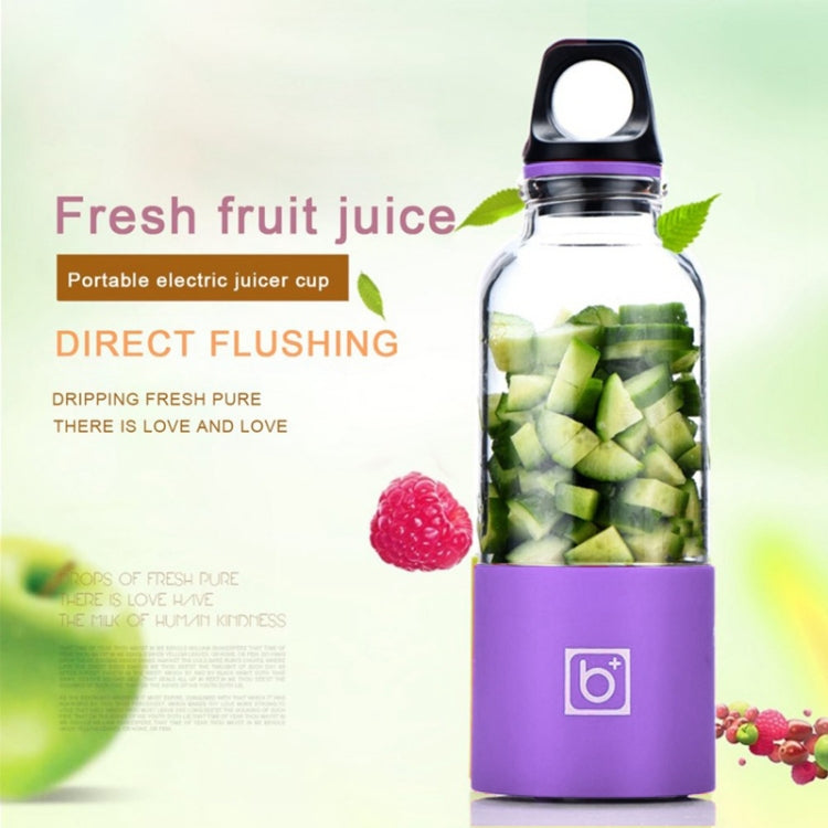 Bingo 500ml Mini Portable USB Rechargeable Electric Juicer Cup  Juicer Blender, 22000 Revolutions Per Minute