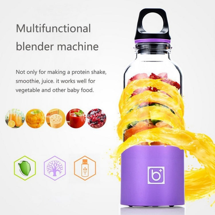 Bingo 500ml Mini Portable USB Rechargeable Electric Juicer Cup  Juicer Blender, 22000 Revolutions Per Minute