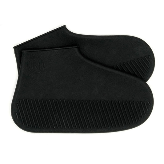 Waterproof Antiskid Silicone Outdoor Rainboots Shoes Cover, Size: S (25-33)