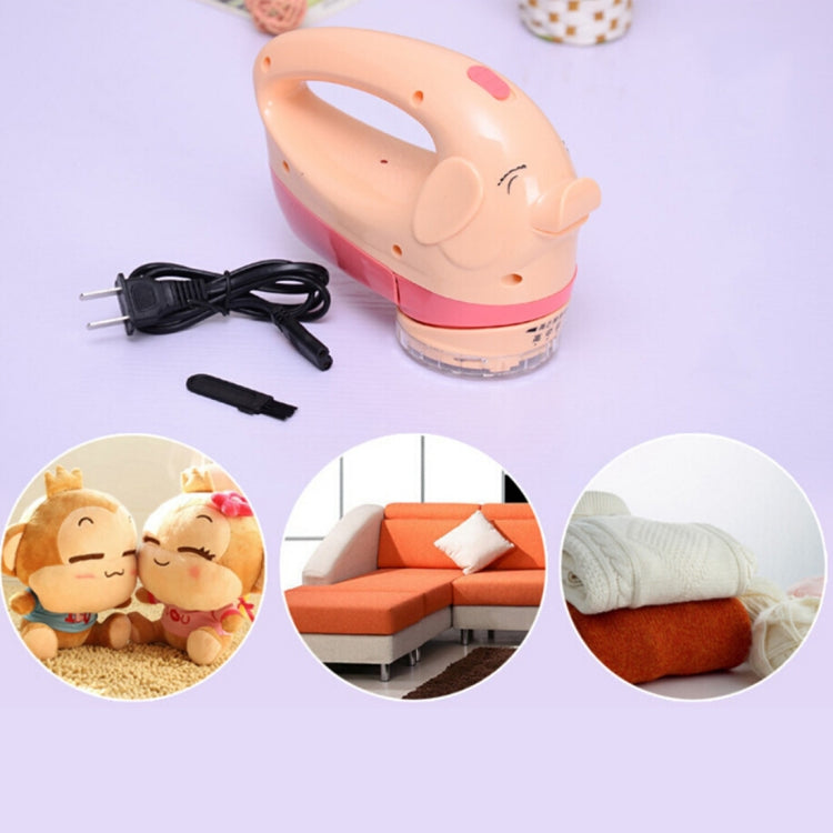 Household Upgrade Pig Shape Fluffy Trimmer Hairballs Clip Clothes Hair Removal Shaving Machine
