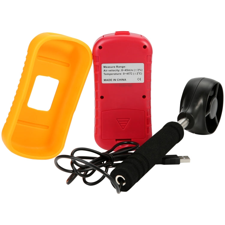 BENETECH GM8901+ High Accuracy Anemometer Wind Speed Gauge Temperature Measure Digital LCD Display Meter Measuring Tool