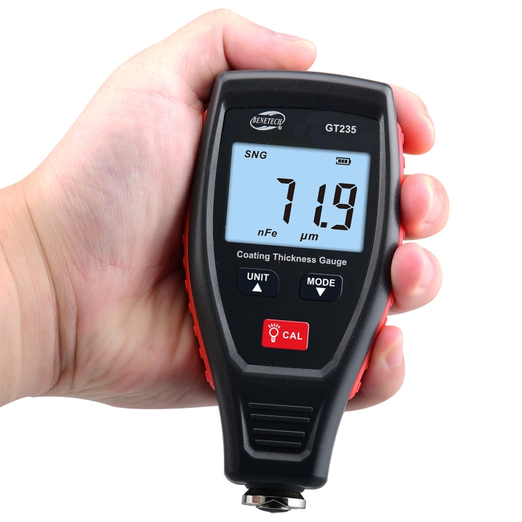 BENETECH GT235 Iron-aluminum Dual-purpose Paint Film Coating Thickness Gauge