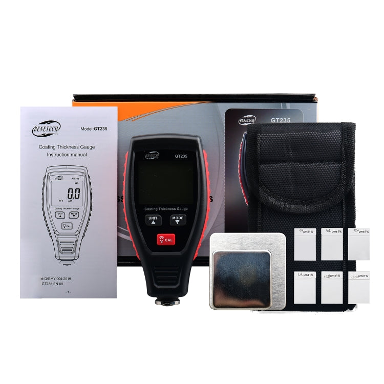 BENETECH GT235 Iron-aluminum Dual-purpose Paint Film Coating Thickness Gauge
