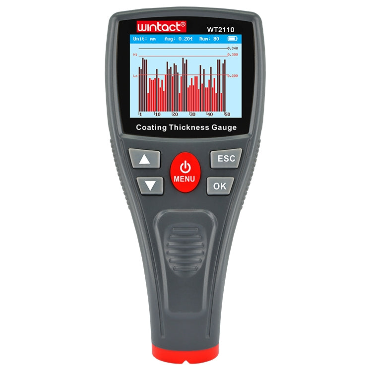 Wintact WT2110 Color Screen Display Coating Thickness Gauge
