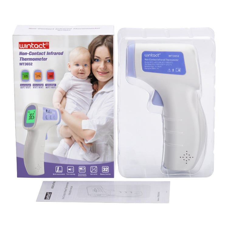 Wintact WT3652 Non-Contact Infrared Thermometer Temperature Measuring Machine