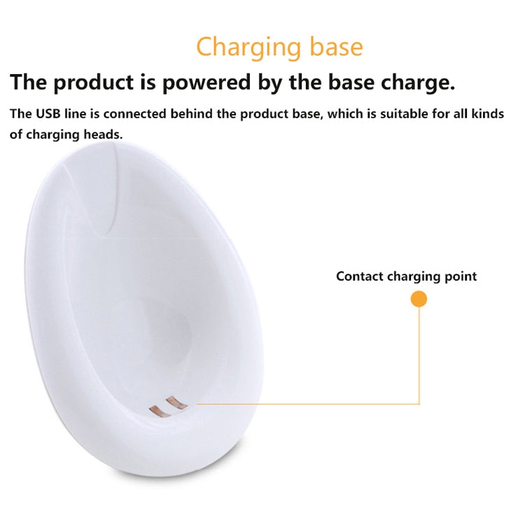 CNaier AE-906 Portable Waterproof USB Charging Chest Electric Massage Instrument