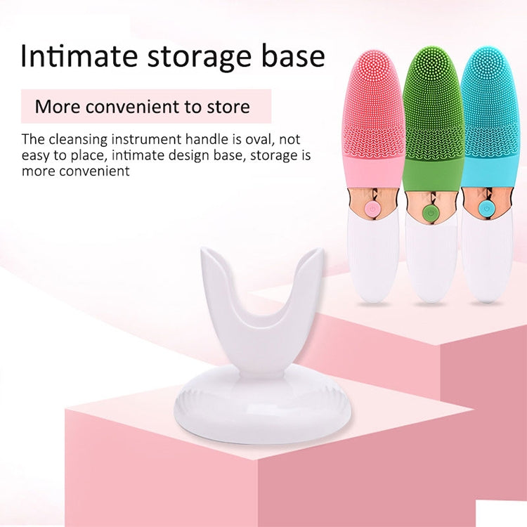 CNaier AE-618 Battery-powered Silicone Acoustic Wave Face Skin Care Electric Facial Cleanser