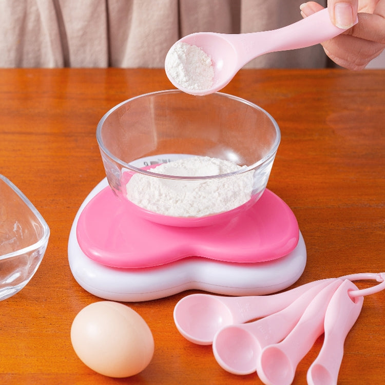 kn082 5 in 1 Plastic Measuring Spoon Kitchen Tool Set (Random Color Delivery)