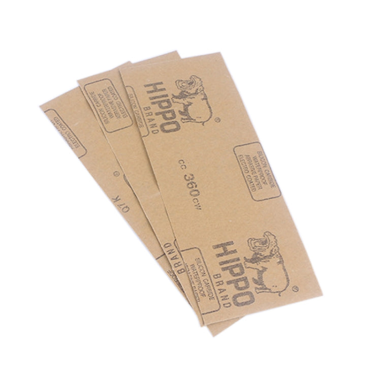 10pcs Grit 800 Wet And Dry Polishing Grinding Sandpaper，Size: 23 x 9cm