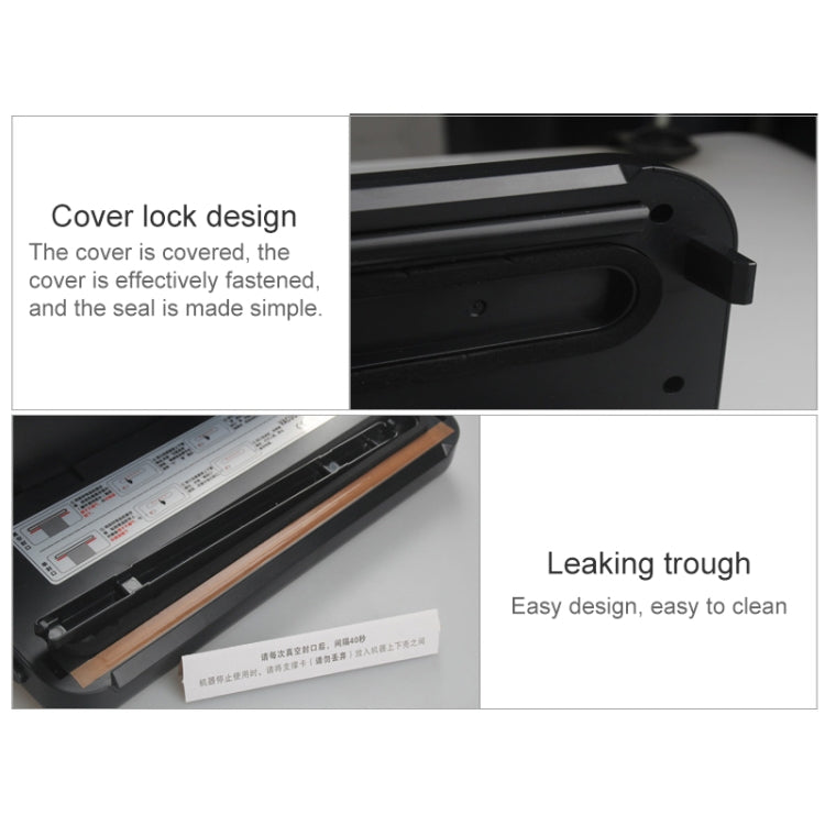 Household Commercial Food Vacuum Plastic Packaging Machine Sealer Closer Machine, UK Plug, Food UK Plug (White), Food UK Plug (Black)