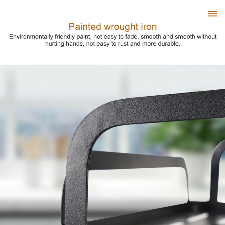 Kitchen Double Layers Magnetic Refrigerator Rack Storage Holder