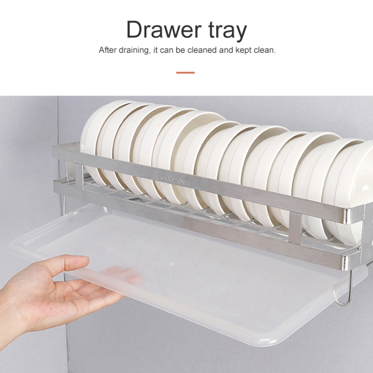 304 Stainless Steel Wall-mounted Kitchen Rack Hanging Seasoning Holder