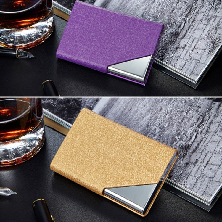 Oracle Bone Texture Business Card Holder Wallet Credit Card ID Case Holder, Random Color
