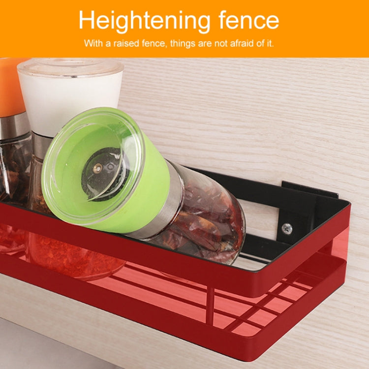 30cm Kitchen Punch-free Wall Mount Seasoning Storage Rack