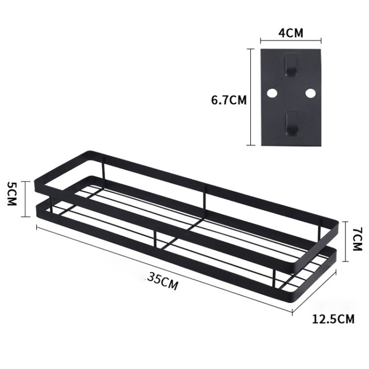 35cm Kitchen Punch-free Wall Mount Seasoning Storage Rack
