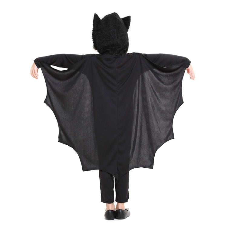 Halloween Costume Children Jumpsuit Bat Style Cosplay Costumes Stage Suit Size:S, Suggested Height:105-115cm