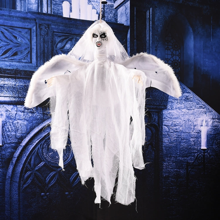 Flying Hanging Ghost Scary Sound and Moving for Halloween Decorations
