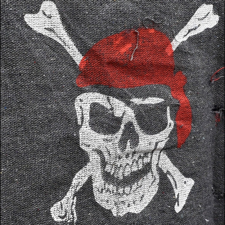 Halloween Decoration Jolly Roger Skull Banner Pirate Flag Party Supplies, Large Size: 76 x 90cm