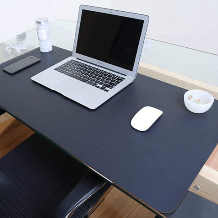 Multifunction Business Double Sided PU Leather Mouse Pad Keyboard Pad Table Mat Computer Desk Mat, Size: 120 x 60cm, Size: 120 x 60cm, Size: 120 x 60cm(Green + Silver), Size: 120 x 60cm(Blue + Yellow), Size: 120 x 60cm(Silver Grey)                     ...