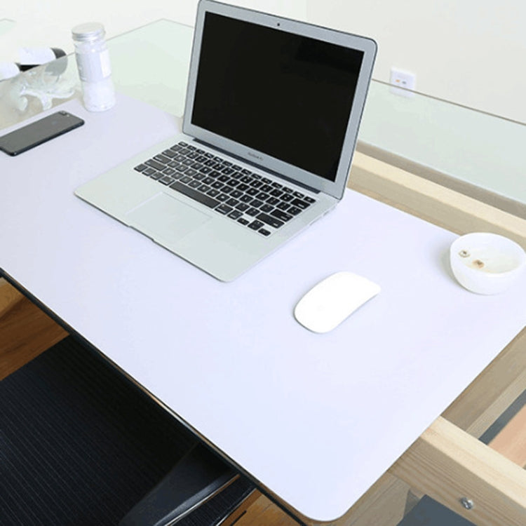 Multifunction Business Double Sided PU Leather Mouse Pad Keyboard Pad Table Mat Computer Desk Mat, Size: 120 x 60cm, Size: 120 x 60cm, Size: 120 x 60cm(Green + Silver), Size: 120 x 60cm(Blue + Yellow), Size: 120 x 60cm(Silver Grey)                     ...