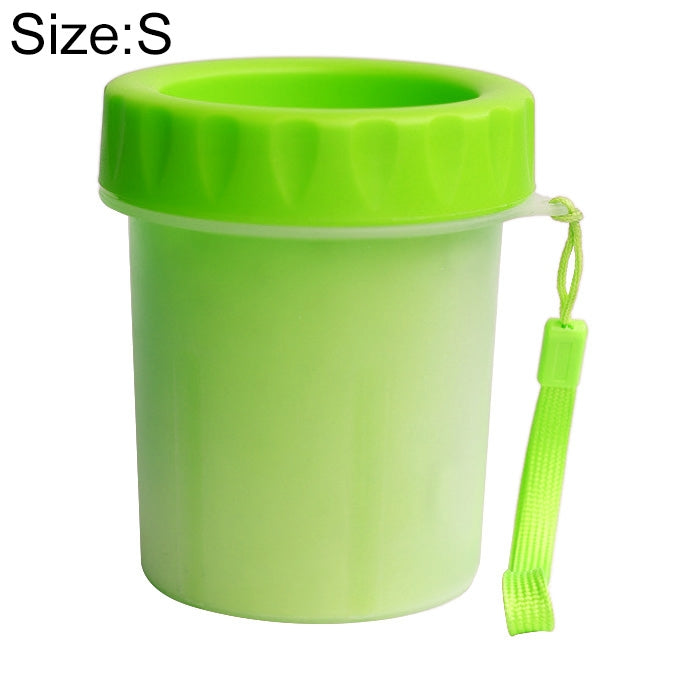 Pet Antiseptic Products Silicone Wash Feet Cleaning Cup Size: S