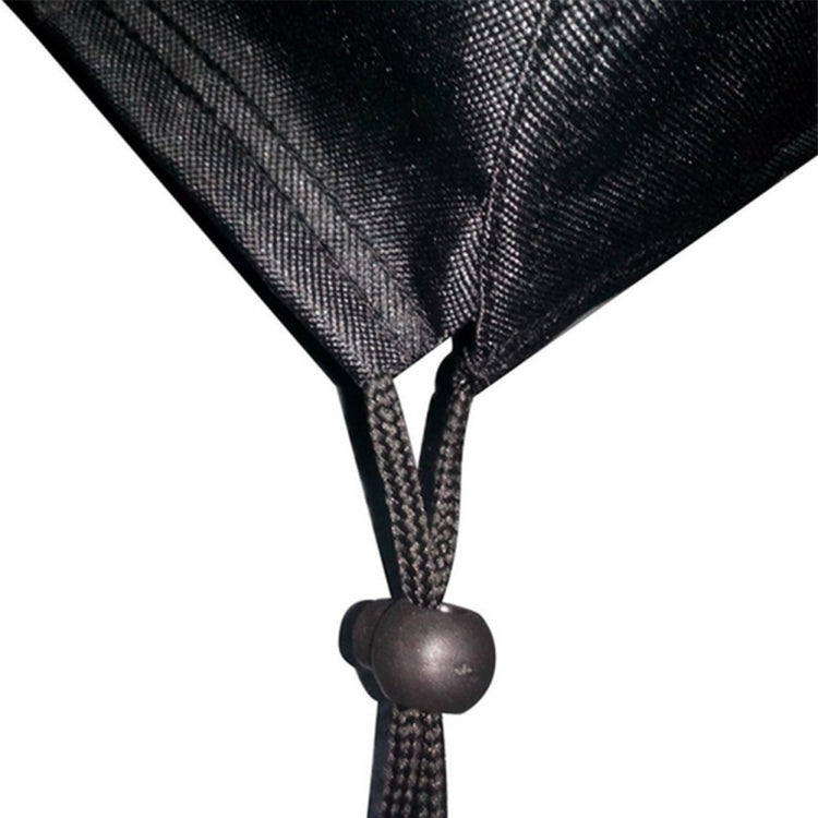 Anti-UV Waterproof Dust-proof 210D Oxford Cloth Folding Table Chairs Protective Cover Outdoor Furniture Set Cover, Size: 270*180*89cm(Black)