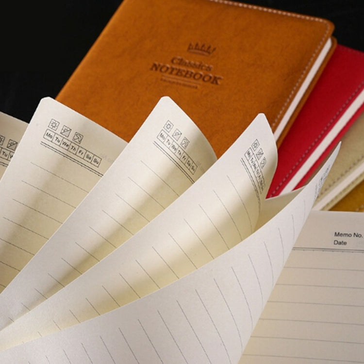 A5100 Pages Leather Soft Cover Notebook A5100 Pages Leather Soft Cover Notebook Pocket Memo