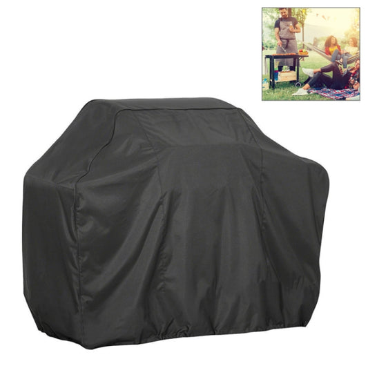Outdoor Anti-UV Waterproof Dust-proof 210D Oxford Cloth BBQ Square Protective Bag Charcoal Barbeque Grill Cover, Size: 145x61x117cm