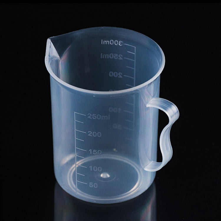 10 PCS 250ml Food Grade PP Plastic Flask Digital Measuring Cup Cylinder Scale Measure Glass Lab Laboratory Tools