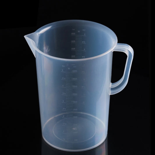 5000ml Food Grade PP Plastic Flask Digital Measuring Cup Cylinder Scale Measure Glass Lab Laboratory Tools