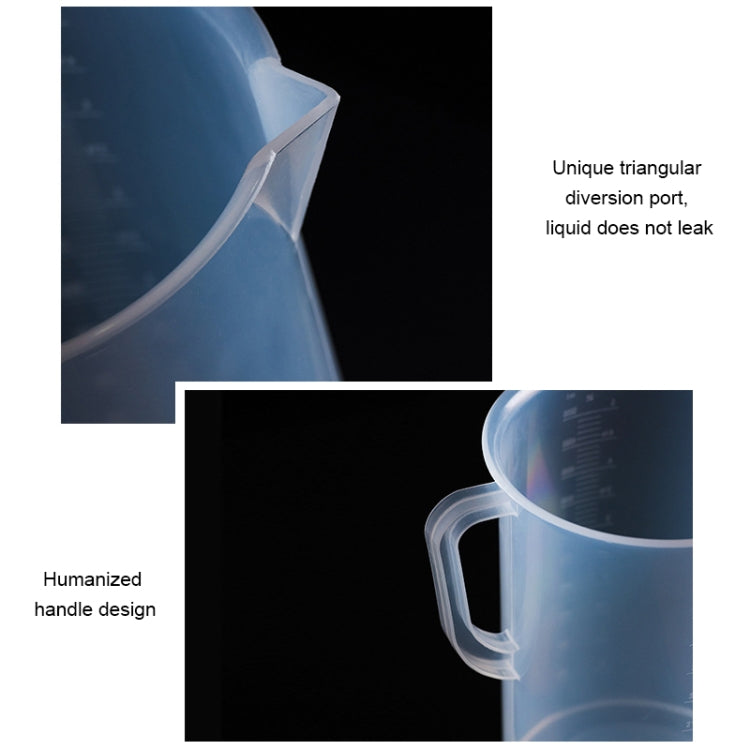 5000ml Food Grade PP Plastic Flask Digital Measuring Cup Cylinder Scale Measure Glass Lab Laboratory Tools