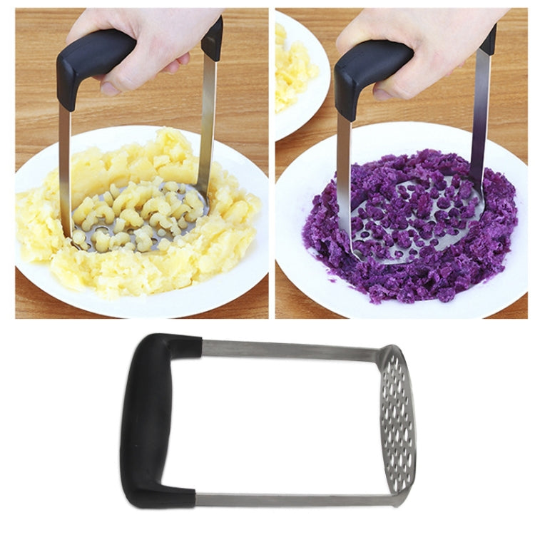 Stainless Steel Manual Pumpkin Potato Ricer Masher with Broad and Ergonomic Horizontal Handle