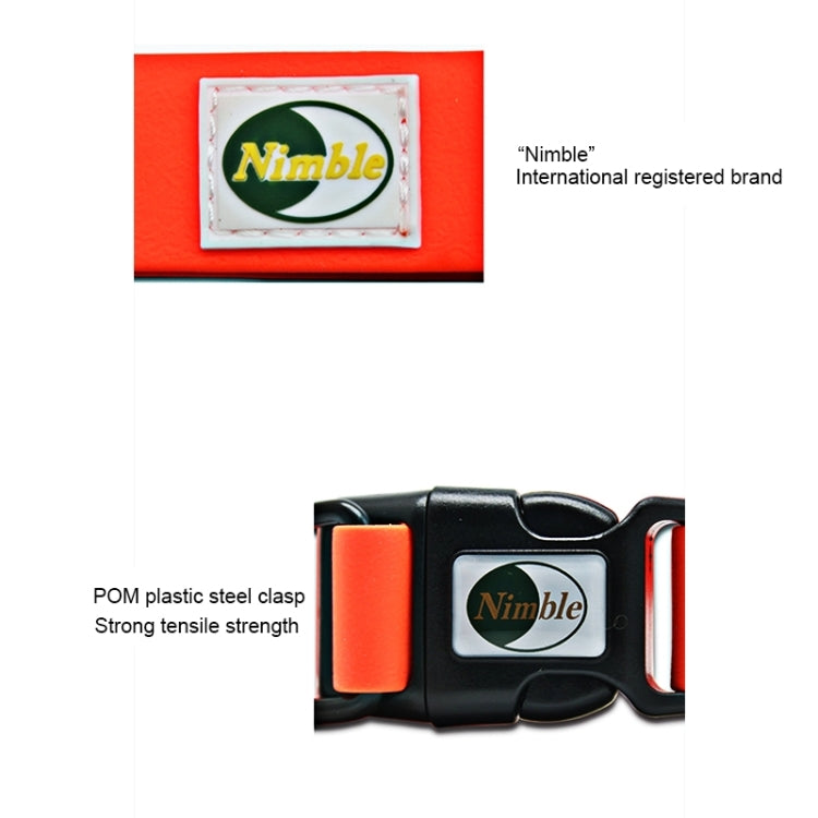 PVC Material Waterproof Adjustable Dual Loop Pet Dogs Collar, Suitable for Ferocious Dogs, Size: S, Collar Size: 24-36 cm