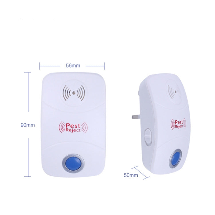 Electronic Ultrasonic Mosquito Rat Pest Control Repeller with LED Light, US Plug, AC90V-250V