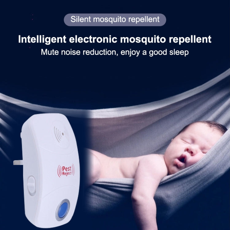 Electronic Ultrasonic Mosquito Rat Pest Control Repeller with LED Light, US Plug, AC90V-250V