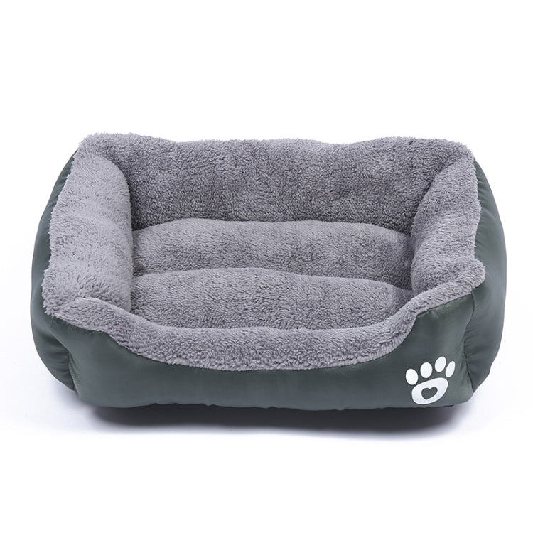 Candy Color Four Seasons Genuine Warm Pet Dog Kennel Mat Teddy Dog Mat, Size: S, 43×32×10cm, Size: S