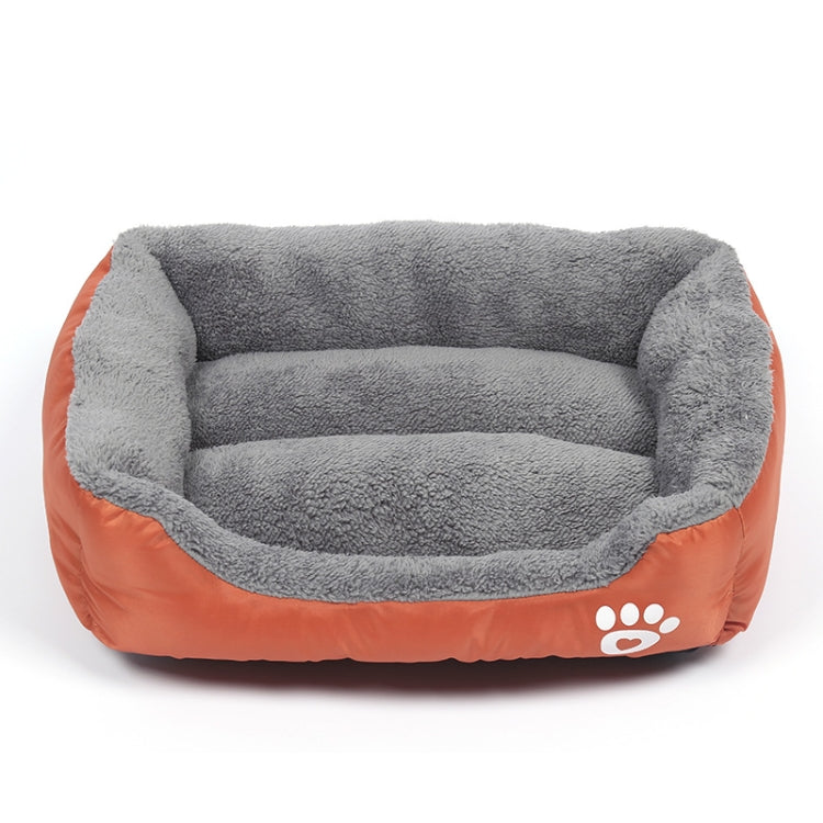 Candy Color Four Seasons Genuine Warm Pet Dog Kennel Mat Teddy Dog Mat, Size: XL, 80×60×16cm